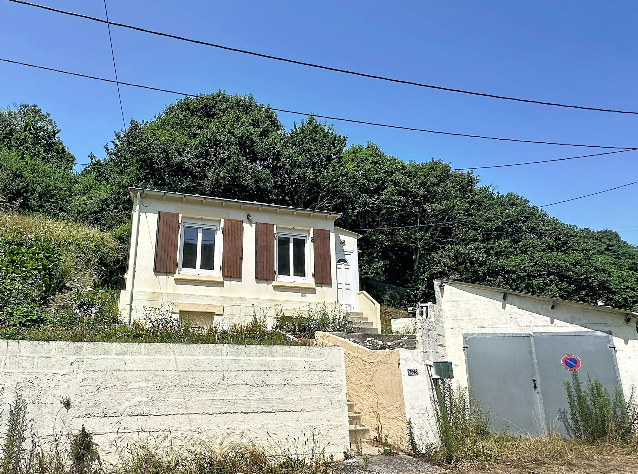 Maison des années 30 avec vue mer  -   Situation exceptionnelle